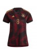 Duitsland Leon Goretzka #8 Voetbaltruitje Uit tenue Dames WK 2022 Korte Mouw